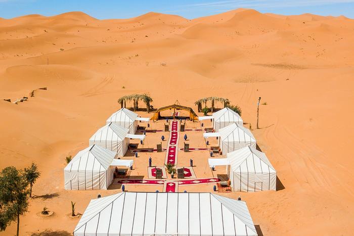 Ammar Luxury Camp 호텔 메르주가 외부 사진