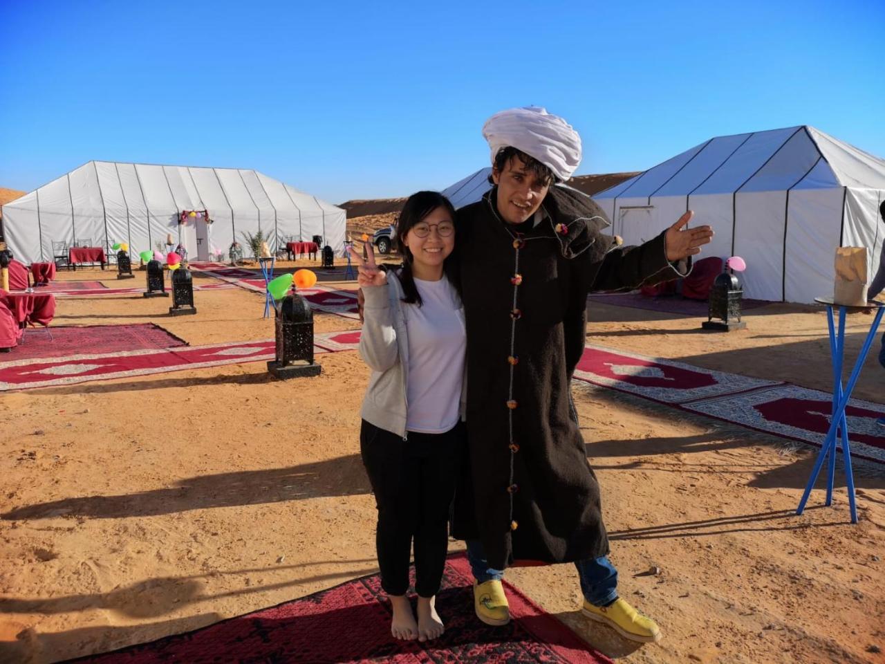Ammar Luxury Camp 호텔 메르주가 외부 사진